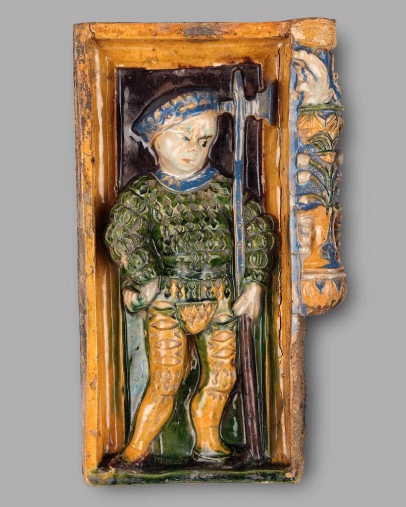 Hafner ware stove tile